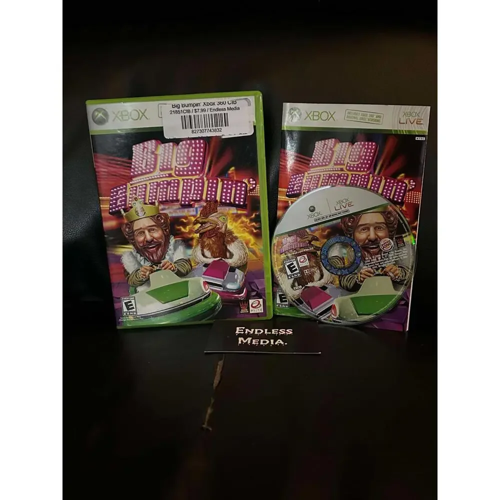 Big Bumpin' Microsoft Xbox 360 CIB Video Game